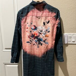 Upcycled Brooks Brothers Gingham Dress